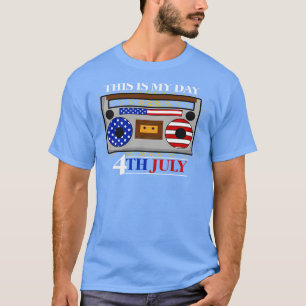 Amerika 4e feestdag juli (1) t-shirt
