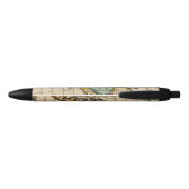 Amerika 6 zwarte inkt pen (Achterkant)