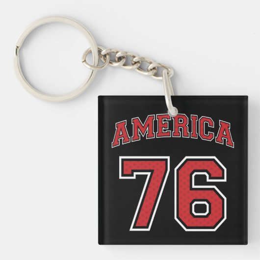 Amerika 76 sleutelhanger (Voorkant)