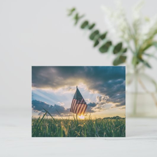 amerika 7 briefkaart (Staand voorkant)