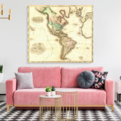 Amerika 8 canvas afdruk (Insitu (Woonkamer))