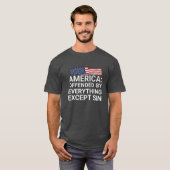 Amerika, aangeboden door alles behalve zonde t-shirt (Voorkant volledig)