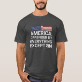 Amerika, aangeboden door alles behalve zonde t-shirt (Voorkant)
