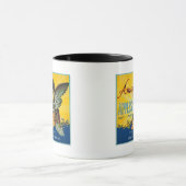 Amerika Apple Crate LabelDufur, OF Mok (Midden)