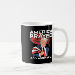 Amerika Bad Gebed God Antwoordde Trump Koffiemok