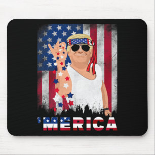 Amerika Bae Salt Sprinkle Amerikaanse Vlag Patriot Muismat