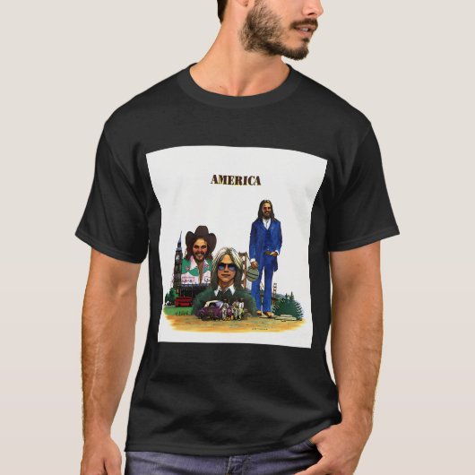 Amerika band t-shirt (Voorkant)
