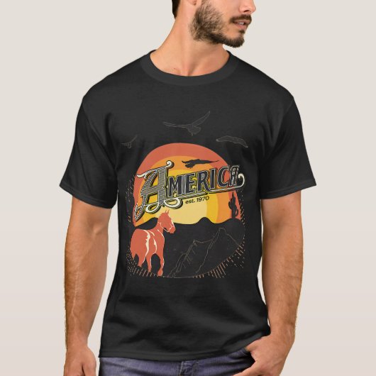 Amerika Band T-shirt (Voorkant)