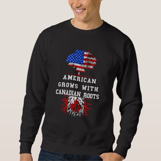 Amerika - Boom Roots Canada - vlaggenmakreel Leaf Trui (Voorkant)