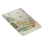 Amerika, bord 17 uit "Le Nouveau et Grand Illumi Magneet (Rechterzijde)