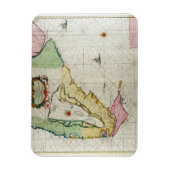 Amerika, bord 17 uit "Le Nouveau et Grand Illumi Magneet (Verticaal)