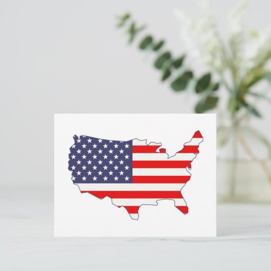 Amerika Briefkaart (Staand voorkant)