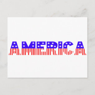 Amerika Briefkaart