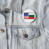 Amerika Bulgarije Ronde Button 5,7 Cm (In situ)