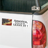 Amerika Bumpersticker (Op Truck)