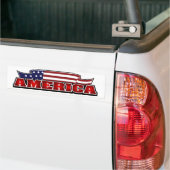 Amerika Bumpersticker (Op Truck)