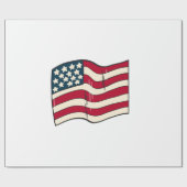 Amerika Cadeaupapier (Vlak)