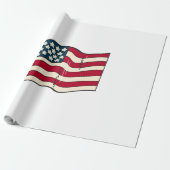 Amerika Cadeaupapier (Uitgerold)