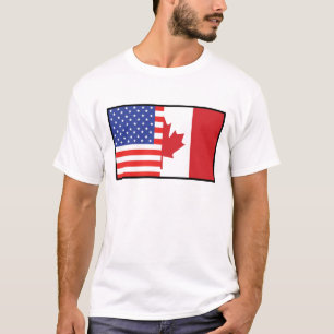 Amerika Canada T-shirt