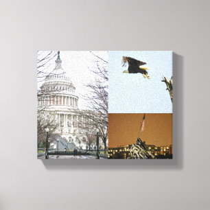 Amerika Canvas Afdruk