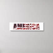 Amerika Canvas Afdruk (Voorkant)