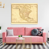 Amerika Canvas Afdruk (Insitu (Woonkamer))