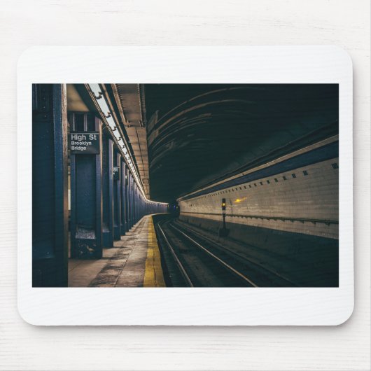 Amerika City Manhattan Metro Ny Nyc New York Muismat (Voorkant)