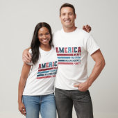 Amerika Dapper, Vrijheid, Onafhankelijkheid Partij T-shirt (Unisex)