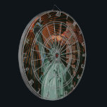AMERIKA - Dartboard Dartbord<br><div class="desc">Prachtig design dartboard met het geweldige beeld van de vrijheid!</div>