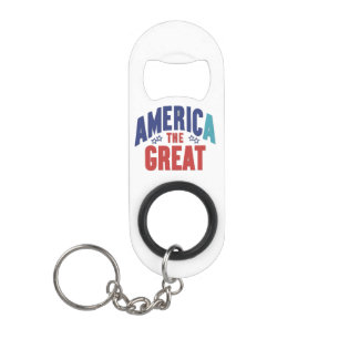 Amerika de Grote Mini Bottle Opener met Sleutelhan Mini Flessenopener