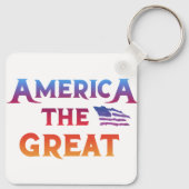 Amerika de Grote Sleutelhanger (Achterkant)