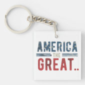 Amerika de Grote Sleutelhanger (Voorkant)