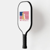 Amerika de mooie hond Pickleball Paddle (Links)