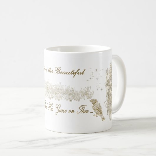 Amerika De mooie mok (Voorkant rechts)