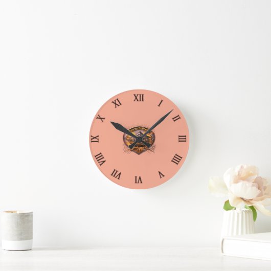 Amerika de mooie wandklok (Huis)