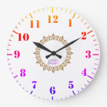 Amerika de mooie wandklok