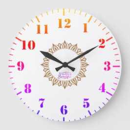 Amerika de mooie wandklok