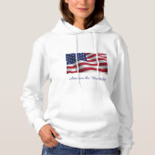 Amerika de mooiste hoodie trui (Voorkant)