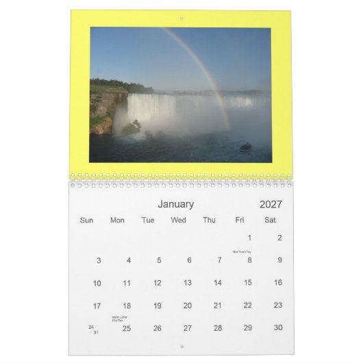 Amerika de prachtige agenda van 2010 kalender (Jan 2027)