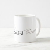 Amerika de prachtige Denali Golf van Mexico Mok (Voorkant rechts)