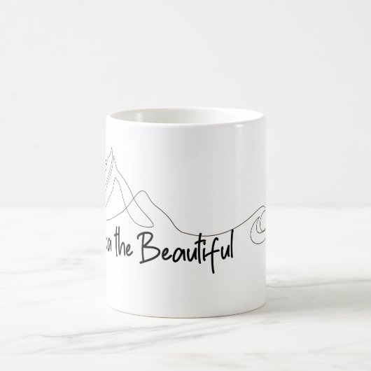 Amerika de prachtige Denali Golf van Mexico Mok (Center)