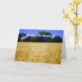 Amerika de schoonheid kaart (Gele Bloem)