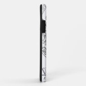 Amerika Design by TEO Case-Mate iPhone Case (Achterkant/rechts)