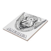 Amerika Design by TEO Tegeltje (Zijkant)