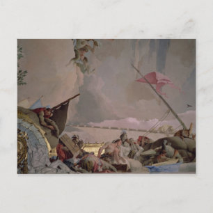 Amerika, detail uit The Glory of Spain II Briefkaart