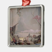 Amerika, detail uit The Glory of Spain II Metalen Ornament (Links)