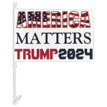 Amerika doet ertoe Trump 2024. Autonome vlag