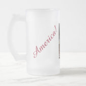 AMERIKA DONALD TRUMP NIET GARANTIE! 4 ONTWERP VAN MATGLAS BIERPUL (Links)