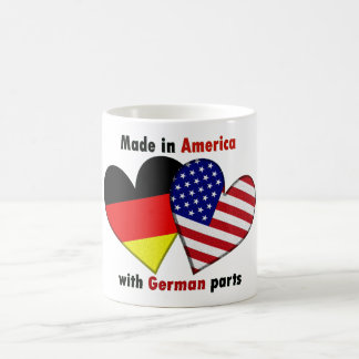 amerika : duitsland maakt deel uit van de wereld koffiemok