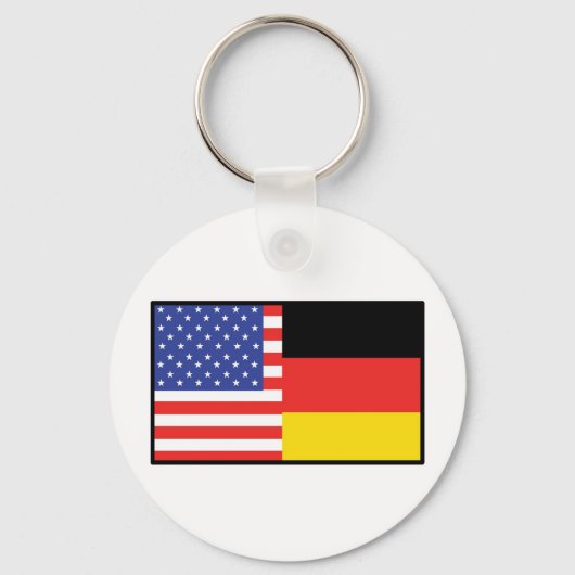 Amerika Duitsland Sleutelhanger (Voorkant)